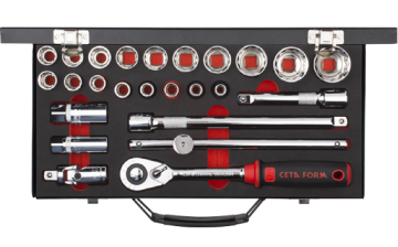 Ceta Form 25 Parça 1/2 İnç 12 Köşe (Yıldız) Lokma Takımı
