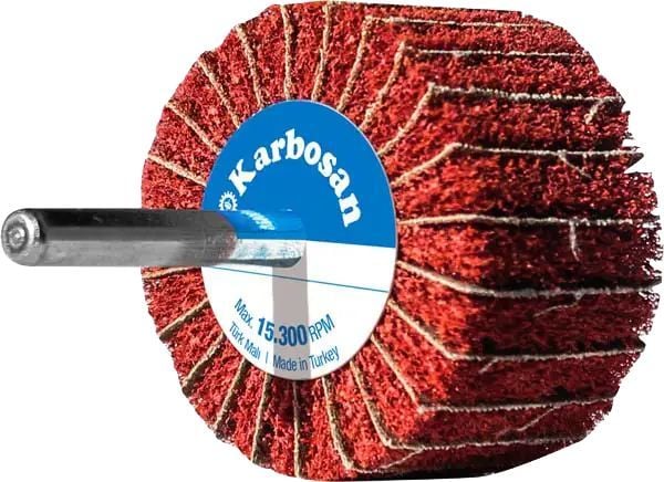 Karbosan Saplı Mop Zımpara Kombi 80x30 mm - KAR987005