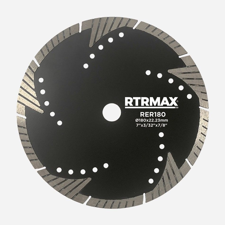 Rtrmax RER180 180 Turbo Elmas Testere Ekstra Uzun Segmentli