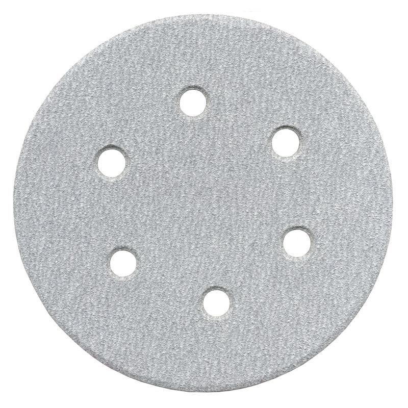 Nikon Alüminyum Oksit Cırtlı 6 Delikli Disk Zımpara 150 Mm 60 Kum - NIK33463