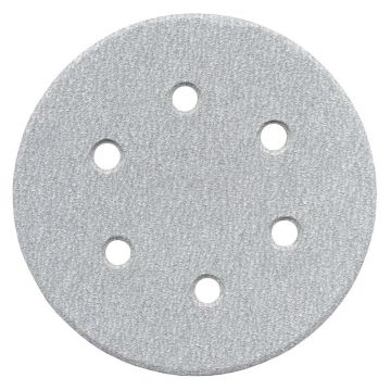 Nikon Alüminyum Oksit Cırtlı 6 Delikli Disk Zımpara 150 Mm 60 Kum - NIK33463