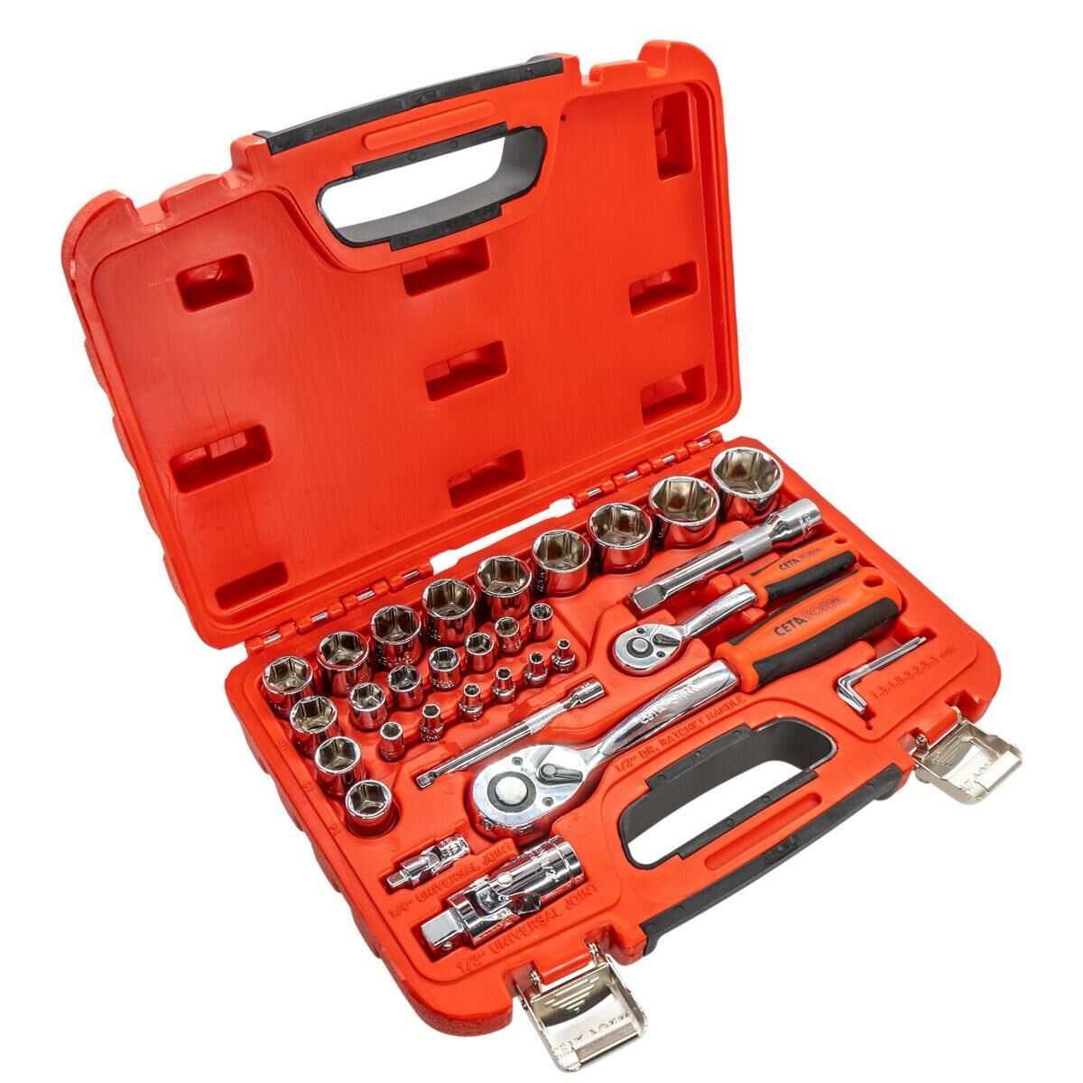 Ceta Form 35 Parça 1/2 İnç 6 Köşe Lokma Takımı