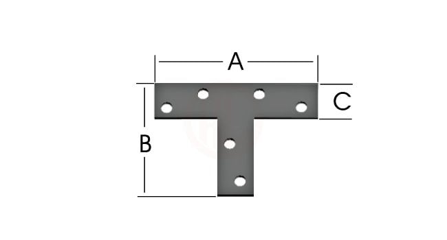 Ermo 135X110X30 T Gönye Yekpare - LM19279