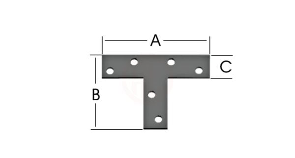 Ermo 135X110X30 T Gönye Yekpare - LM19279