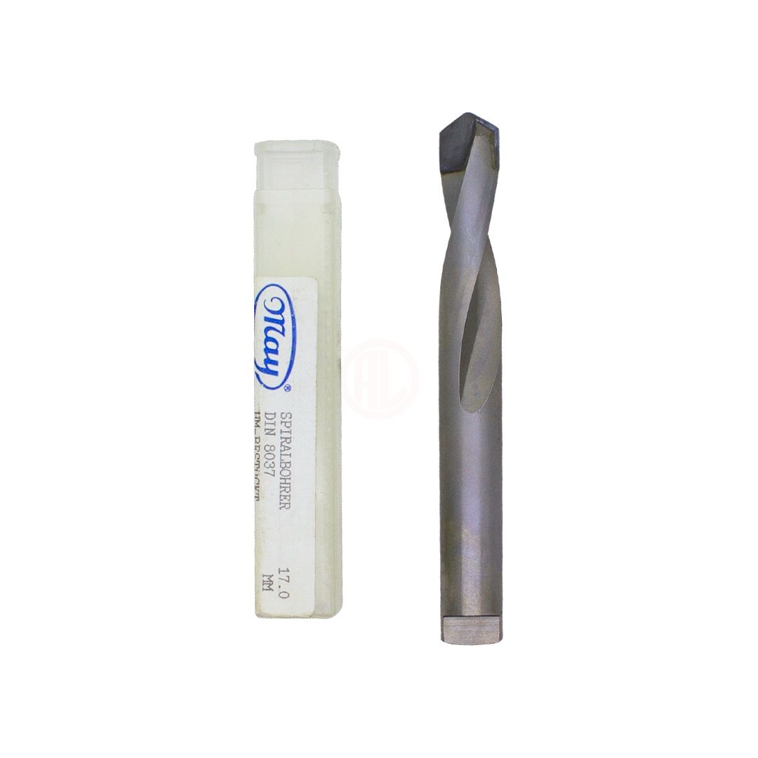 May Spiralbohrer DIN 8037 Karbür Matkap Ucu 17 mm