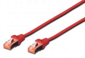 Assmann Digitus Cat.6 Patch Kablo, S-Ftp, Halogenfree, Awg 27/7, 2 Mt, Kırmızı Renk