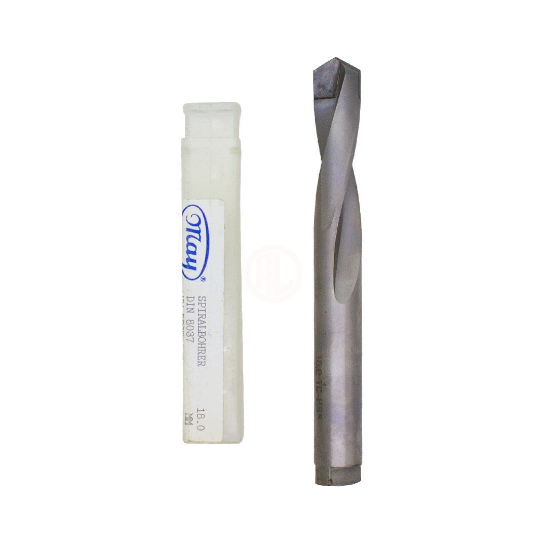 May Spiralbohrer DIN 8037 Karbür Matkap Ucu 18 mm