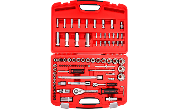 Ceta Form 85 Parça 1/4 İnç+1/2 İnç Lokma Takımı