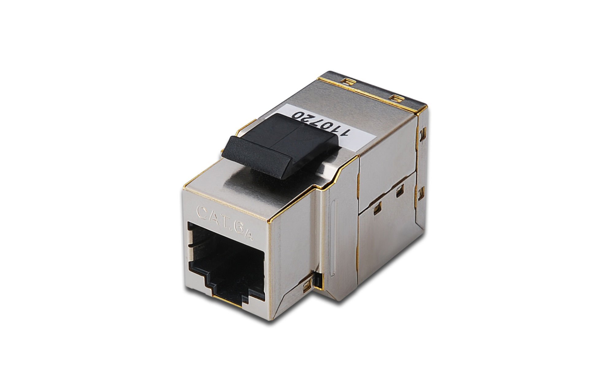 Assmann Digitus Cat.6A Adaptör (Coupler), Zırhlı/Ekranlı, Panel Tipi, Rj45 Dişi Rj45 Dişi