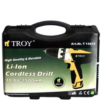 Troy 13012 Li-Ion Akülü Vidalama, 10.8V