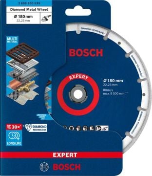 Bosch Metal Kesme Diski Diamond Metal Wheel 180x22,23 mm - 2608900535