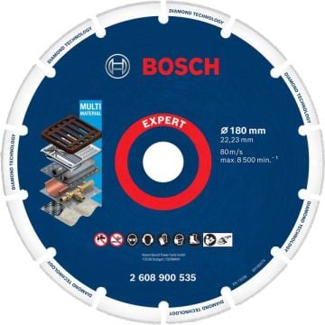Bosch Metal Kesme Diski Diamond Metal Wheel 180x22,23 mm - 2608900535