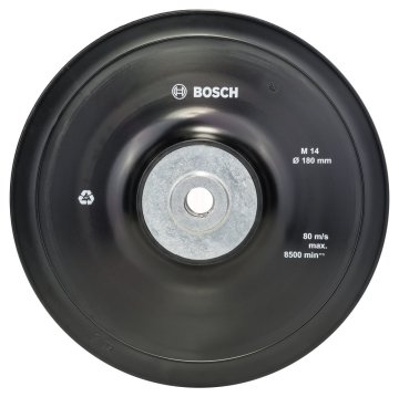Bosch Fiber Zımpara Disk Tabanı M14 Flanş Dişli 180 mm - 2608601209