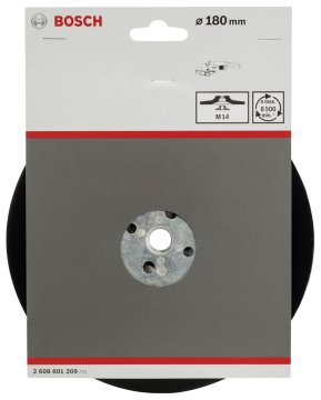 Bosch Fiber Zımpara Disk Tabanı M14 Flanş Dişli 180 mm - 2608601209