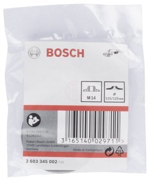 Bosch Taşlama Makinesi İçin Somun M14 Flanş Dişli 115/125 mm - 2603345002