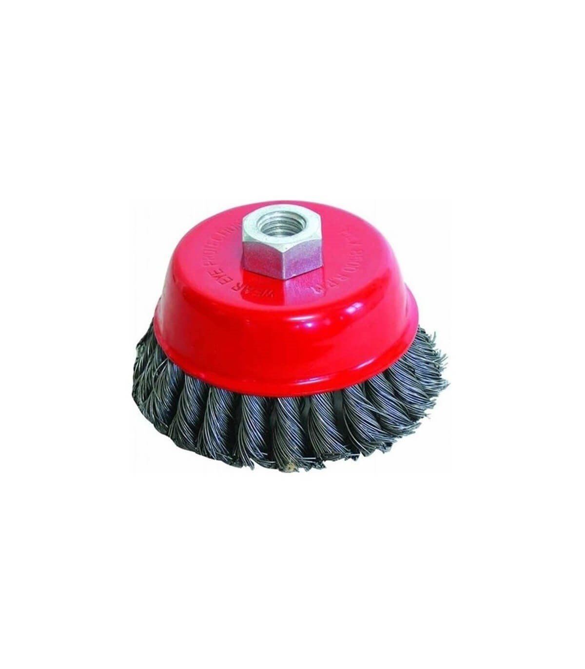 Master Çanak Fırça Burgulu 100 Mm