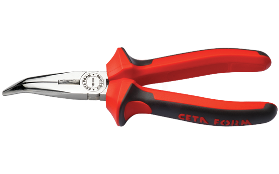 Ceta Form 160 Mm Eğri Kargaburun (Parlak Krom/Duotech Sap)