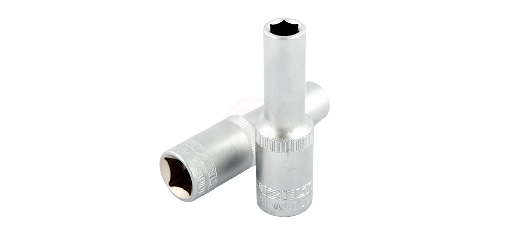 İzeltaş Altı Köşe Derin Lokma Anahtar 1/2 İnç 13 mm