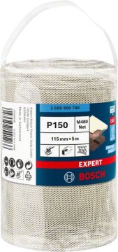 Bosch Ağ Zımpara Expert M480 115x5000 mm 150 Kum - 2608900788
