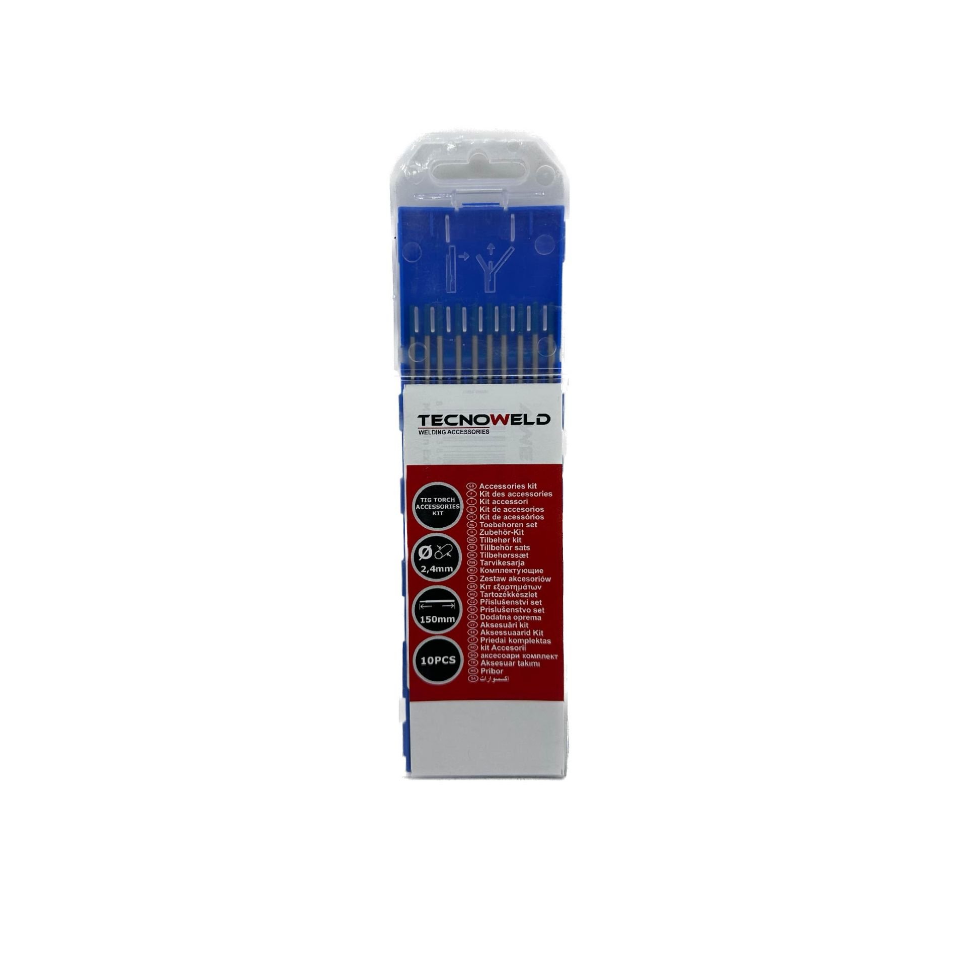Tecnoweld TUNGSTEN ELECTRODE WL20 BLUE 2,4x150mm 10PCS - TW N