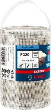 Bosch Ağ Zımpara Expert M480 115x5000 mm 220 Kum - 2608900790