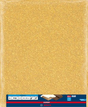 Bosch Expert Zımpara Kağıdı 230x280 Mm 40 K 25 Li - 2608900957