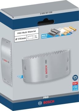 Bosch Aksesuar PRO Multi Material Delik Açma Testeresi 114 mm