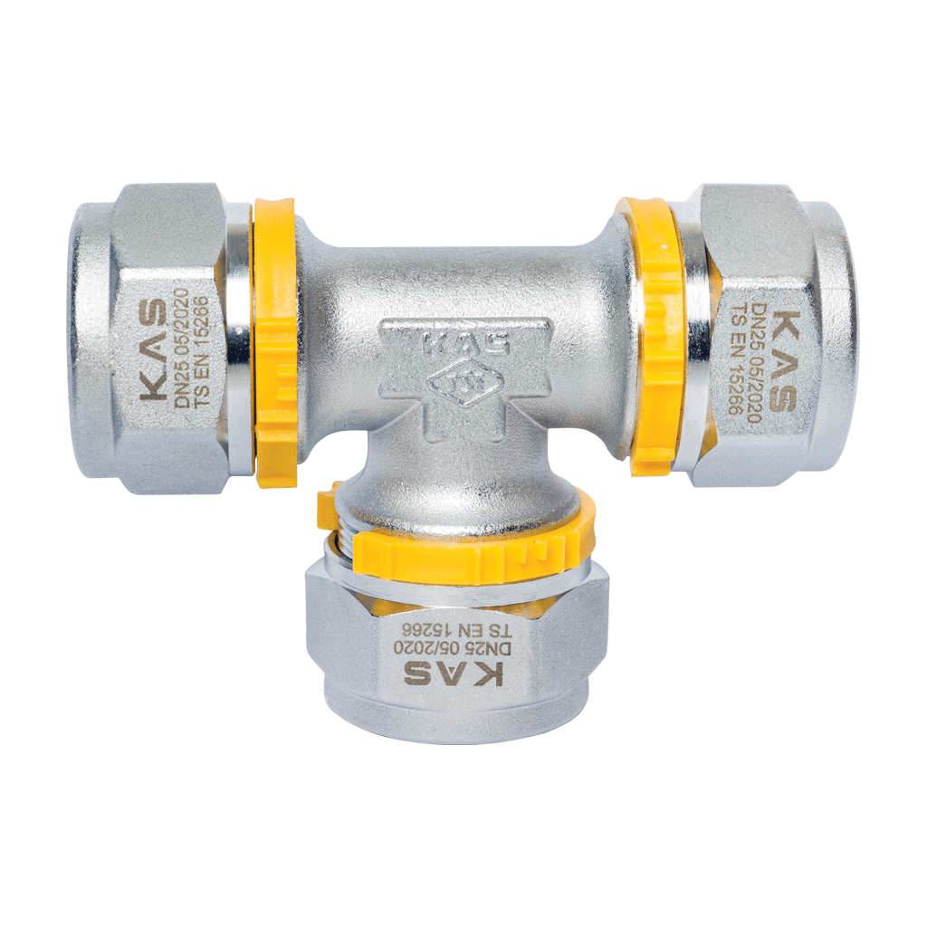 KAS TE Bağlantı Rakoru DN32 x DN32 x DN32