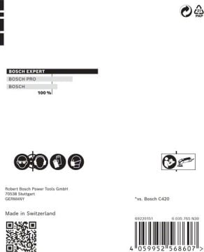 Bosch Ağ Zımpara Expert M480 Delta Set 93 mm (6 Parça) - 2608901204