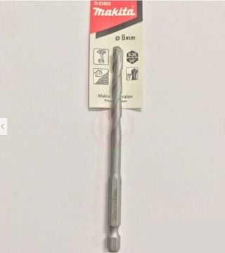 Makita Altıgen Bağlantılı 1/4 İnç Delici Elmas Matkap Ucu 6x100 mm (D-23802)