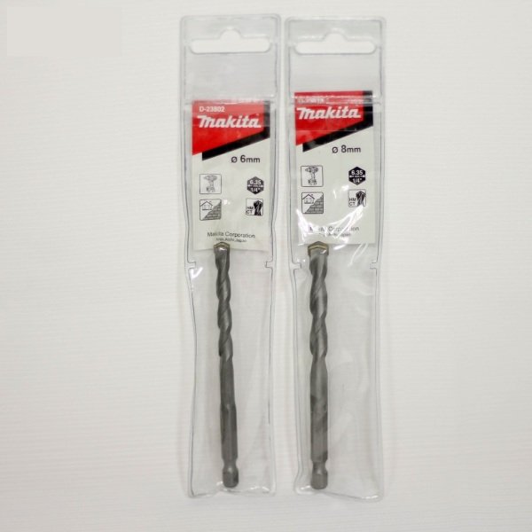 Makita Altıgen Bağlantılı 1/4 İnç Delici Elmas Matkap Ucu 6x100 mm (D-23802)