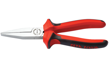 Ceta Form 160 Mm Yassı Kargaburun (Parlak Krom/Duotech Sap)