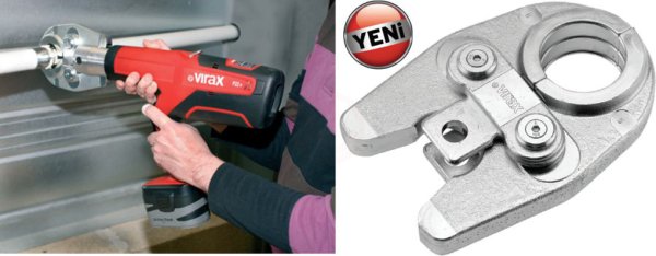 Virax 253063 P 22+ İÇİN PENSE KAFASI V 16MM - VIR253063