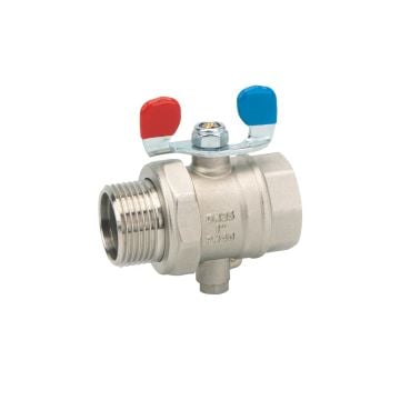 KAS Rakorlu Su Küresel Vana Sensör Kovanlı 1 İnç