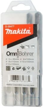 Makita Çok Amaçlı TCT Delici Elmas Matkap Ucu Omnibohrer Set (5 Parça) (D-30477)