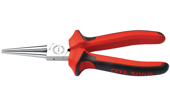 Ceta Form 160 Mm Yuvarlak Kargaburun (Parlak Krom/Pvc Daldırma Sap)