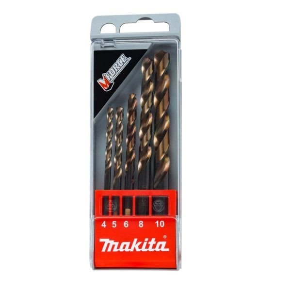 Makita D-30508 M-FORCE HSS METAL MATKAP UÇ SETİ 5 PARÇA - MAAD-30508
