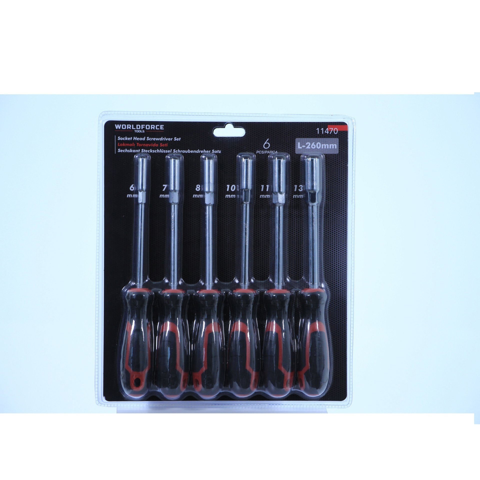 Worldforce Lokmalı Tornavida Seti (6 Parça)