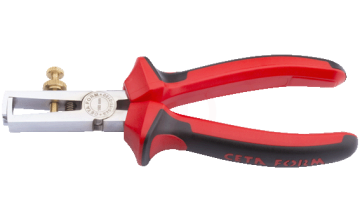 Ceta Form 160 Mm Kablo Sıyırma Pensesi (Parlak Krom/Duotech Sap)