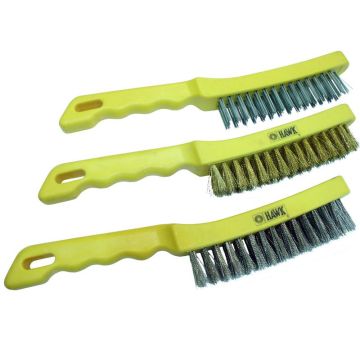 Hawk Plastik Saplı El Tipi Fırça (Çelik Telli) - HAWK10192