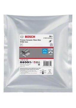 Bosch Seramik Fiber Zımpara Diski R782 Prisma 180x22,23 mm 36+ Kum - 2608621828