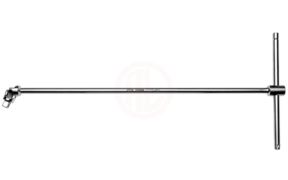 Ceta Form 1/2 İnç T Saplı Oynar Başlı Lokma Kolu 500 Mm