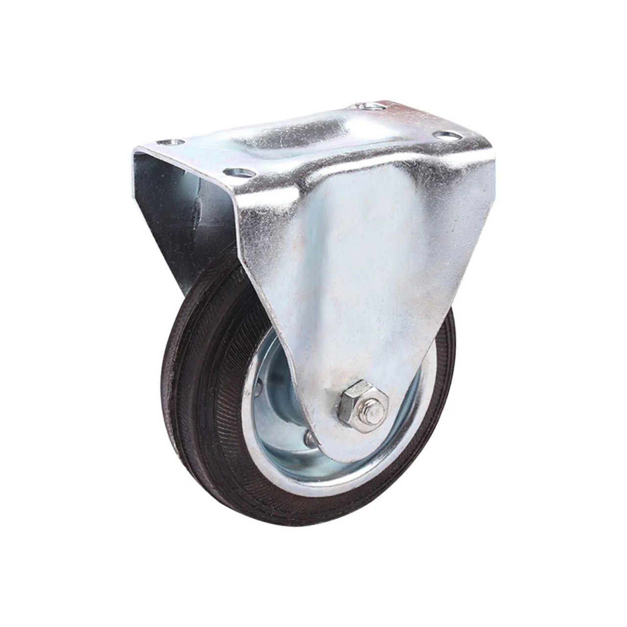 Mertsan Sabit Sac Cantlı Kauçuk Rulmanlı Tekerlek 160X40 Mm (160 Kg)