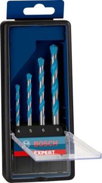 Bosch Çok Amaçlı Matkap Ucu Expert CYL-9 MC Set (4 Parça) (4/5/6/8 mm) - 2608900645