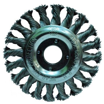Hawk Gri Burma Telli Daire Fırça 200 Mm - HAWK10161