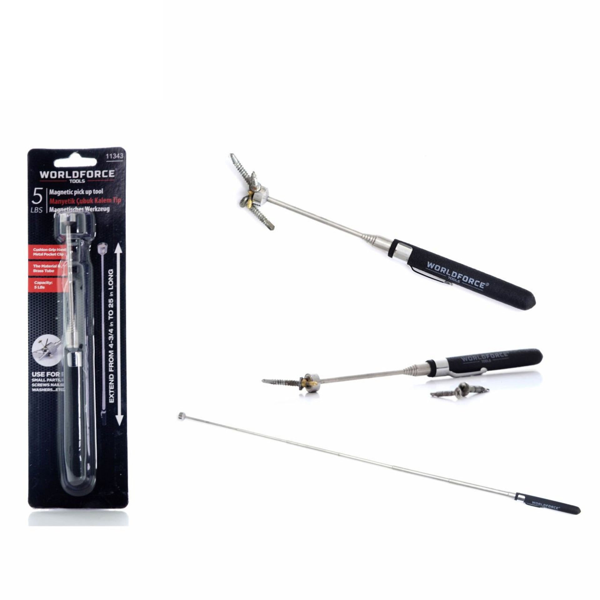 Worldforce Manyetik Çubuk Kalem Tip 2,2 Kg (11343)