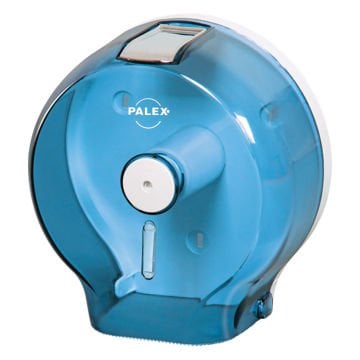 Palex Jumbo Tuvalet Kağıdı Dispenseri Şeffaf Mavi - 3444-1
