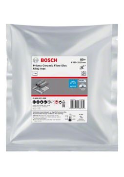 Bosch Seramik Fiber Zımpara Diski R782 Prisma 180x22,23 mm 80+ Kum - 2608621830