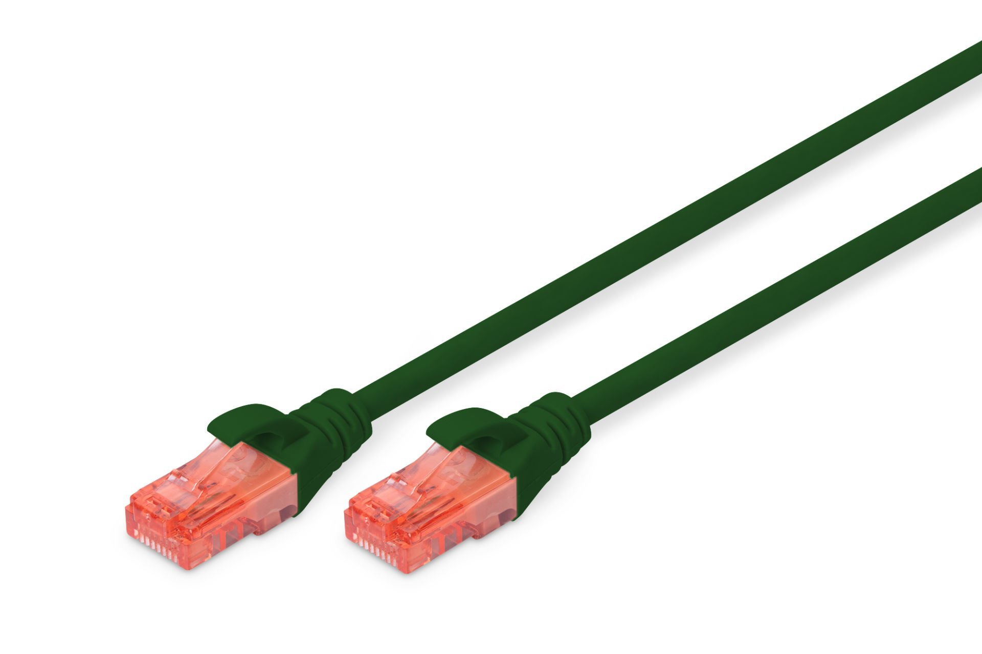 Assmann Digitus Patch Kablo, U-Utp, Cat. 6, 10 Mt, Awg 26/7, Cu, Lszh, Yeşil Renk