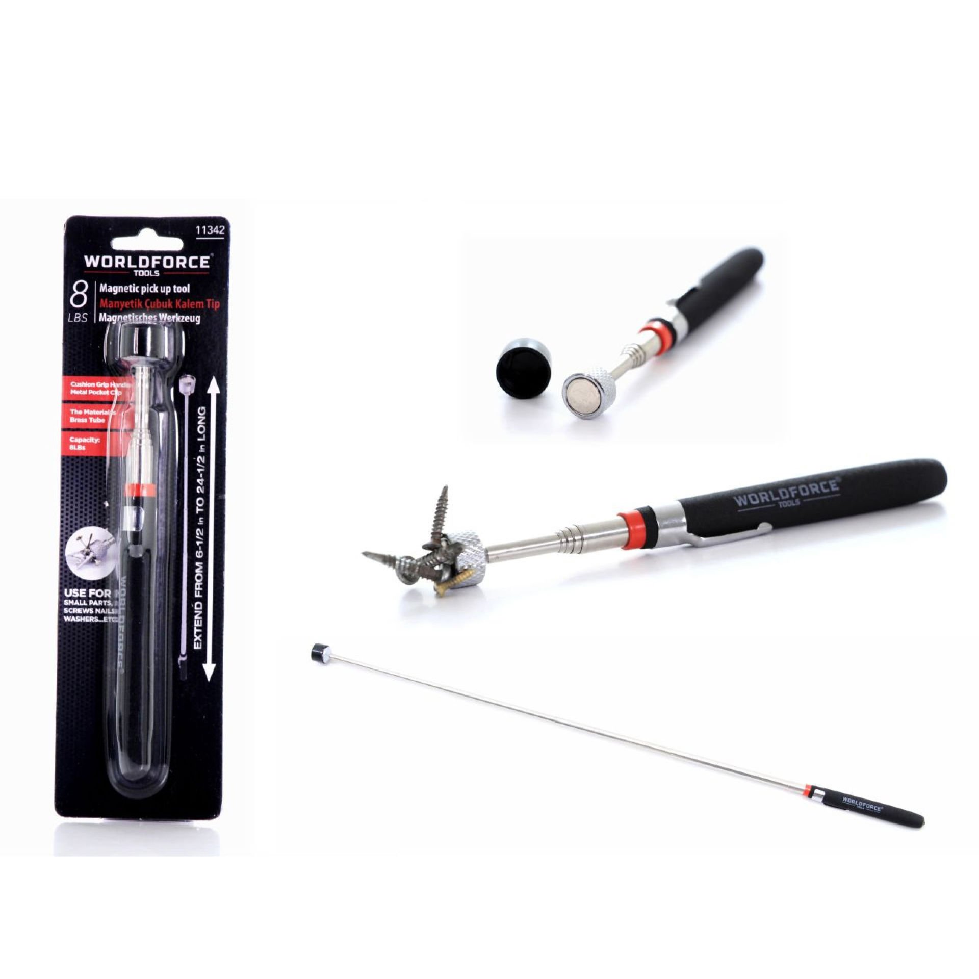 Worldforce Manyetik Çubuk Kalem Tip 3,6 Kg